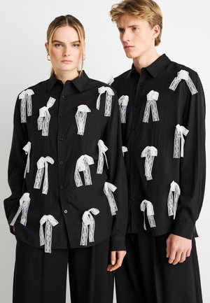 GIBSON BOW SHIRT UNISEX - Camisa - black