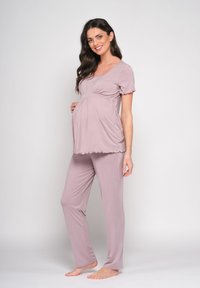 Cool Mama NURSING 2 IN 1 BASIC - Nattøj sæt - lila