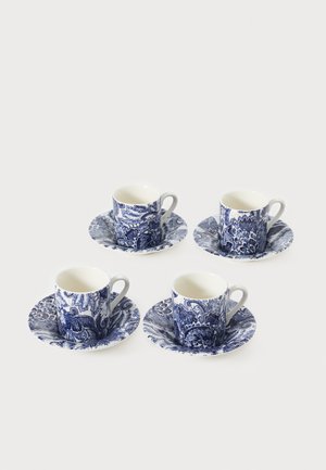 FADED PEONY ESP CUP SAUCER SET - Soucoupe - indigo