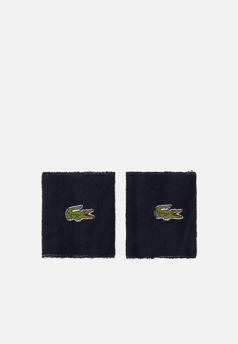 Lacoste Sport WRISTBAND UNISEX Schweißband white/navy blue/weiß