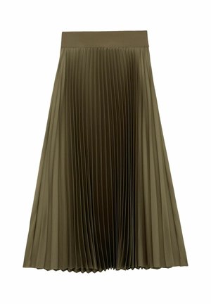 Reiss, PETITE FIT - SEREN PLEATED MIDI SKIRT . - Gonna a campana - khaki green