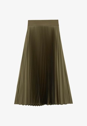 Reiss, PETITE FIT - SEREN PLEATED MIDI SKIRT . - A-snit nederdel - khaki green