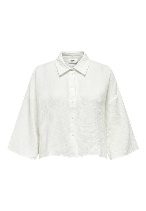 JDYTHEIS LIFE 3/4 - Button-down blouse - cloud dancer3