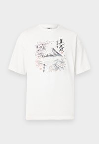 ANAYO VOLCANO - Triko s potiskem - ecru