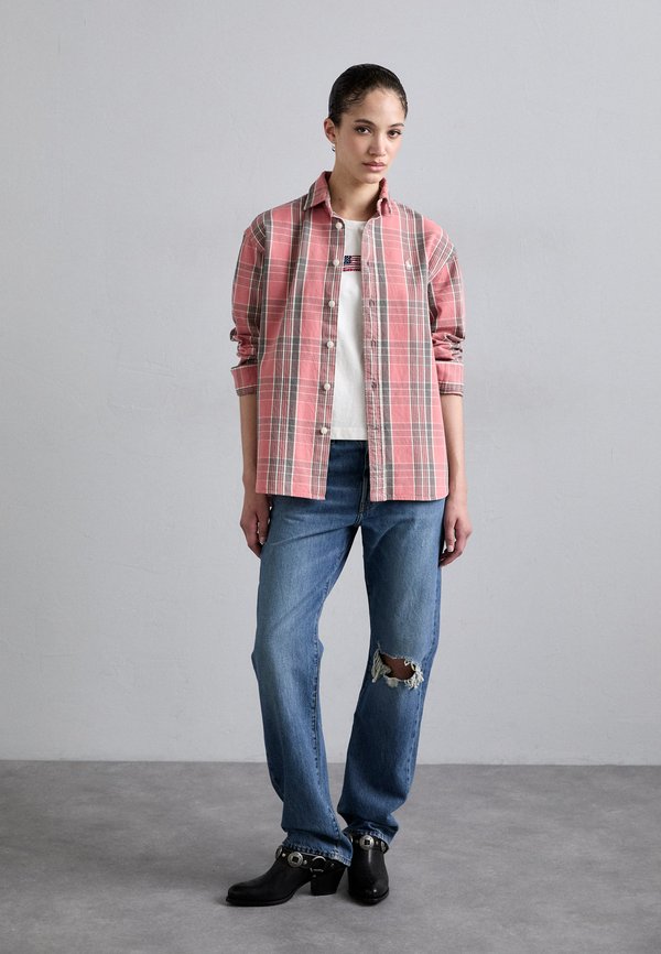 LONG SLEEVE BUTTON FRONT - Button-down blouse3