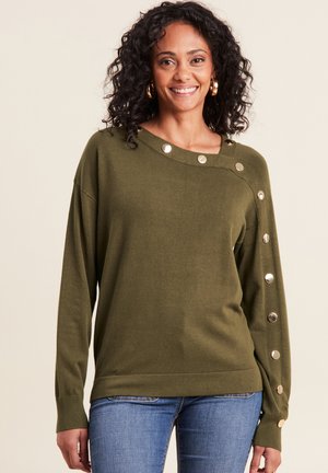 MIT LANGEN ÄRMELN - Trui - vert olive