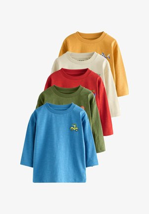 Next, REGULAR FIT - LONG SLEEVE T-SHIRTS 5 PACK . - Long sleeved top - multi animals on transport