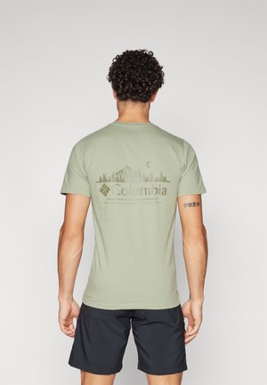 T-shirt print - light green