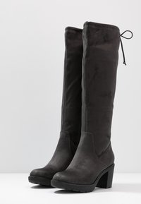 s.Oliver Botas con plataforma - anthracite