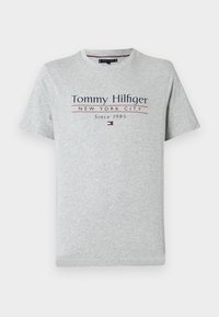 CENTER STACK - T-shirts med print - light grey heather