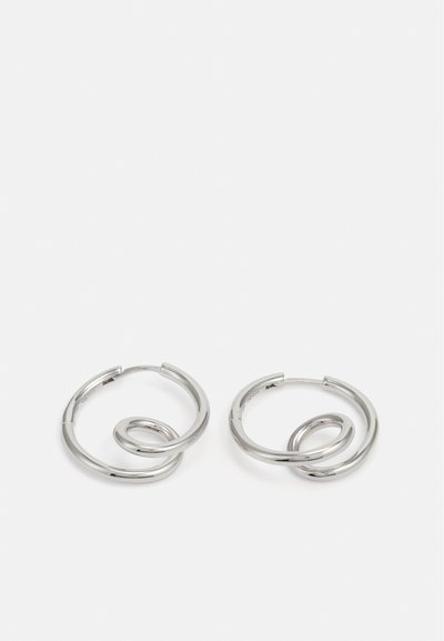 Avgvst CORD HOOPS - Boucles d'oreilles - silver-coloured