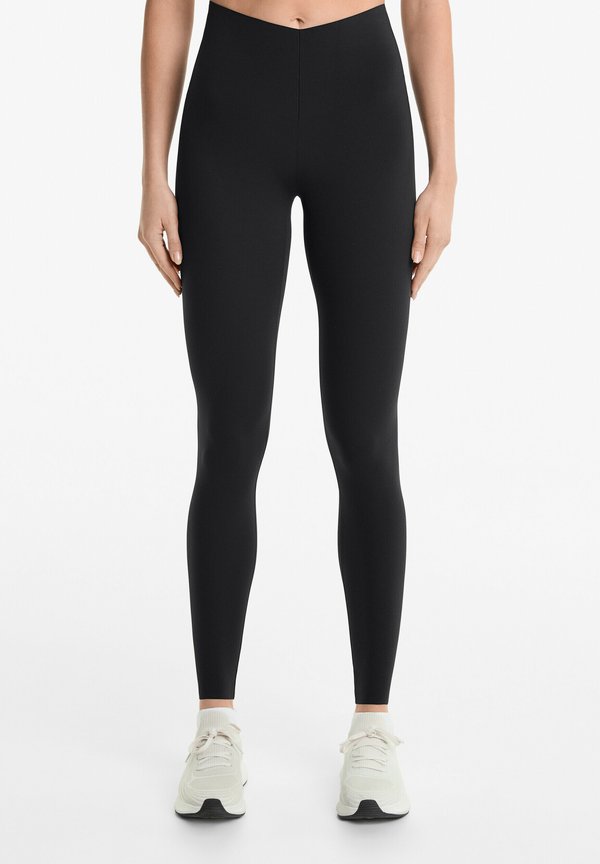 V-CUT LIGHT-TOUCH SUPER HIGH RISE ANKLE-LENGTH - Tights