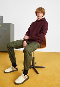 Carhartt WIP HOODED CHASE - Jersey con capucha - amarone/gold