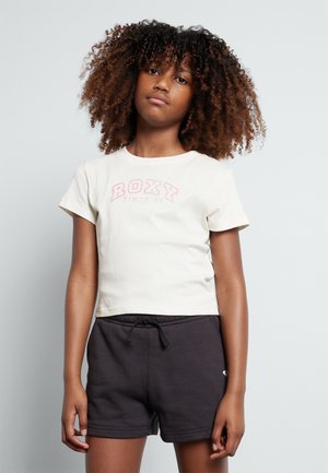 BABY ONE MORE TIME
 - T-shirt med print - egret