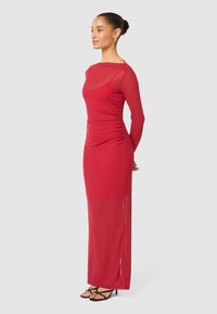 Forever New Petite ALBY LONG SLEEVE MAXI DRESS - Jerseykjole - rio red