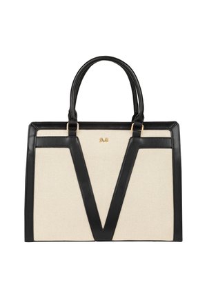 CIANA - Handtasche - beige black
