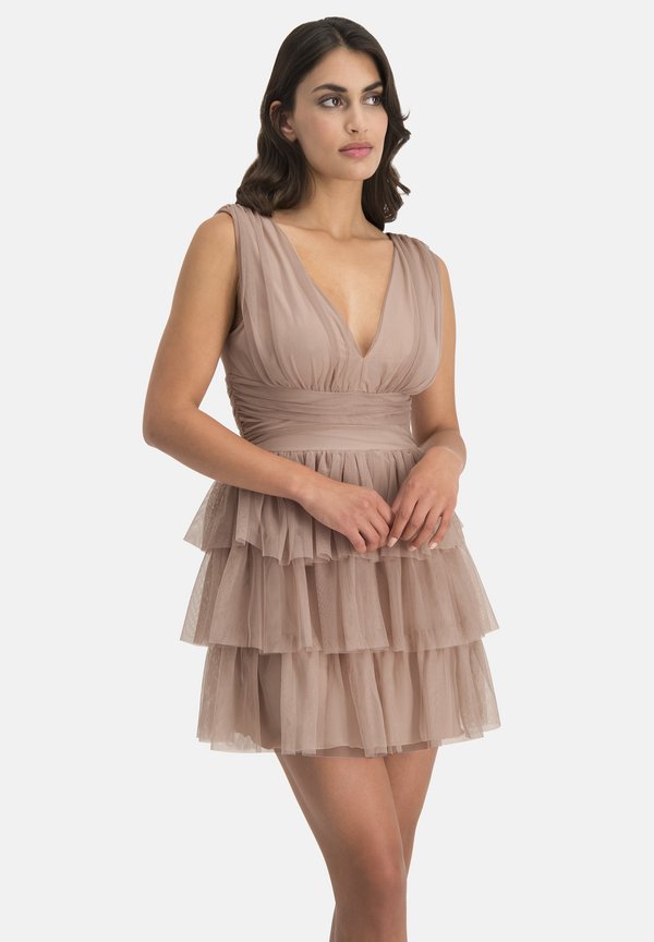 MINI STELLOWA - Cocktailkleid/festliches Kleid - beige