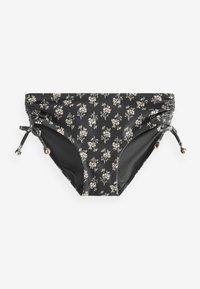 Next REGULAR FIT SET - Bikini - black white woodblock