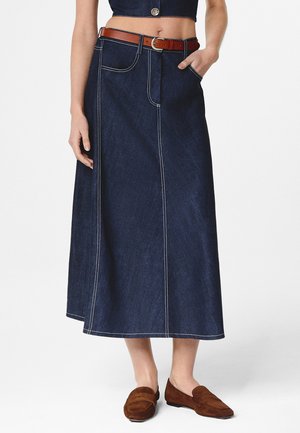 Rodier A-lijn rok - denim