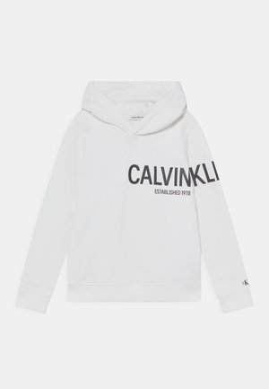 Calvin Klein Jeans Jersey con capucha - white