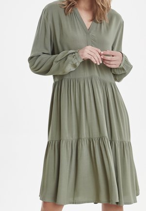 Day dress - dark green
