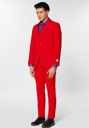 SOLID COLOR - Suit - red