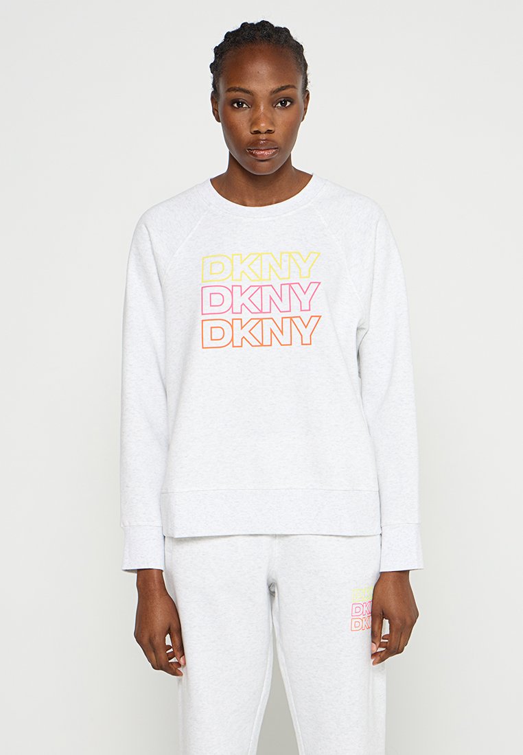 DKNY Sport Sweater lichtgrijs DKNY Sport Sweater lichtgrijs