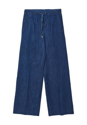 Calliope CON COULISSE - Jean flare - blu denim