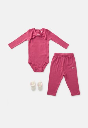 BOW BOX SET - Leggingek - sweet beet