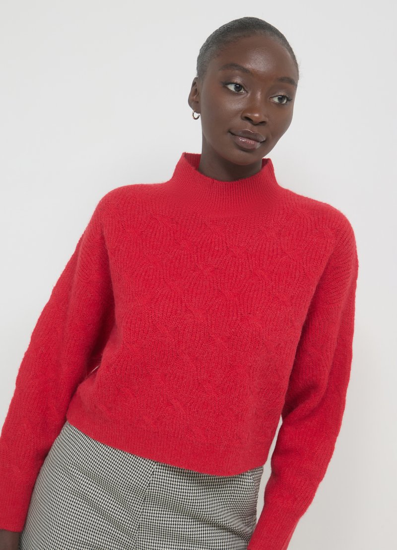 Calliope MAGLIA LAVORAZIONE  - Maglione - rosso
