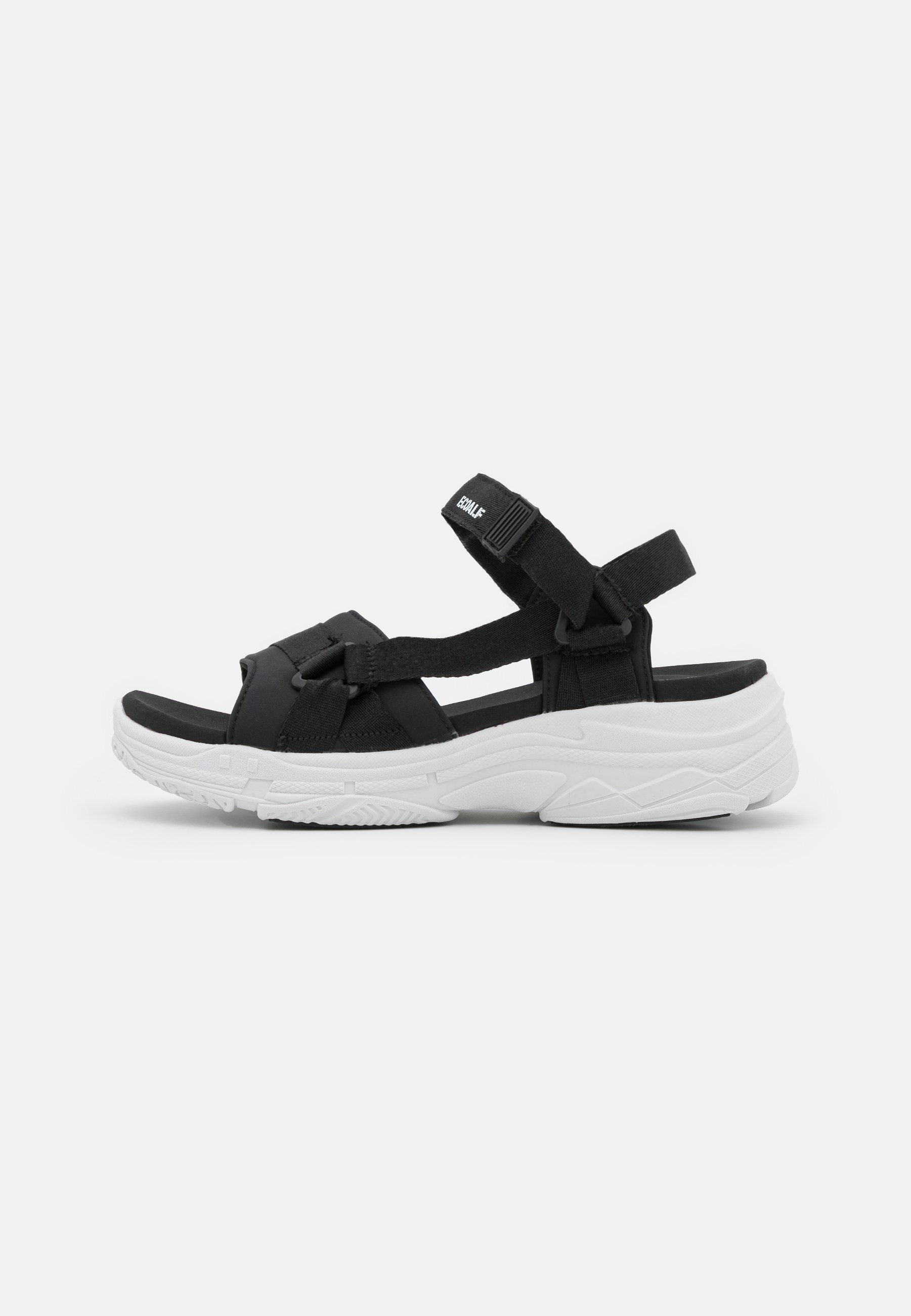 Ecoalf SOFIA - Sandalias con plataforma - black/negro - Zalando.es