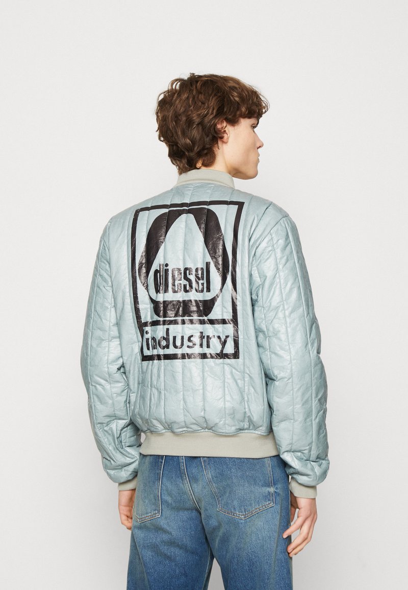 Diesel ROTH Bomber Jacket blue/gray/blue Zalando.co.uk
