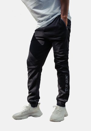 Tracksuit bottoms - black