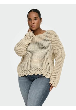 CAREMMA PULLOVER - Džemper - pale gold