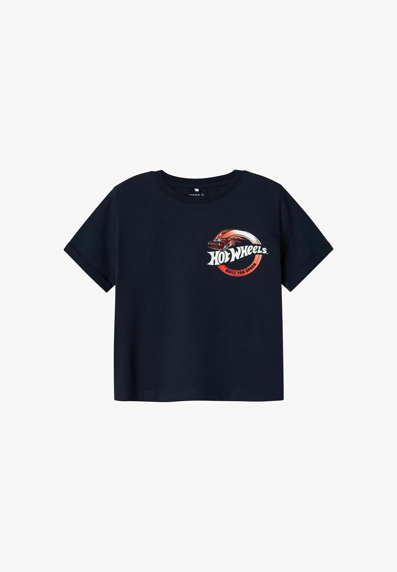 Name it NMMJULE MINIONS SKY - T-shirt con stampa - bright white/bianco Name it NMMJULE MINIONS SKY - T-shirt con stampa - bright white/bianco