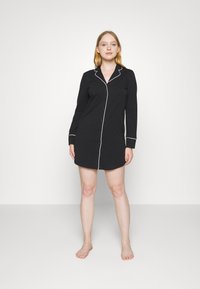 Chemise ESPRIT Noire Avec Strass - Taille XL - Occasion Très Bon état - Style Chic Et Brillant