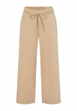 CHIARA BELT - Trousers - sand