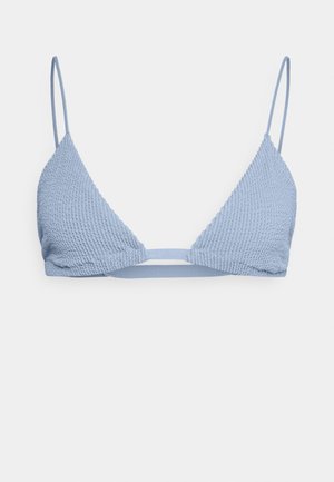 Weekday AVA STRUCTURE SWIM - Bikinio viršutinė dalis - light grey blue