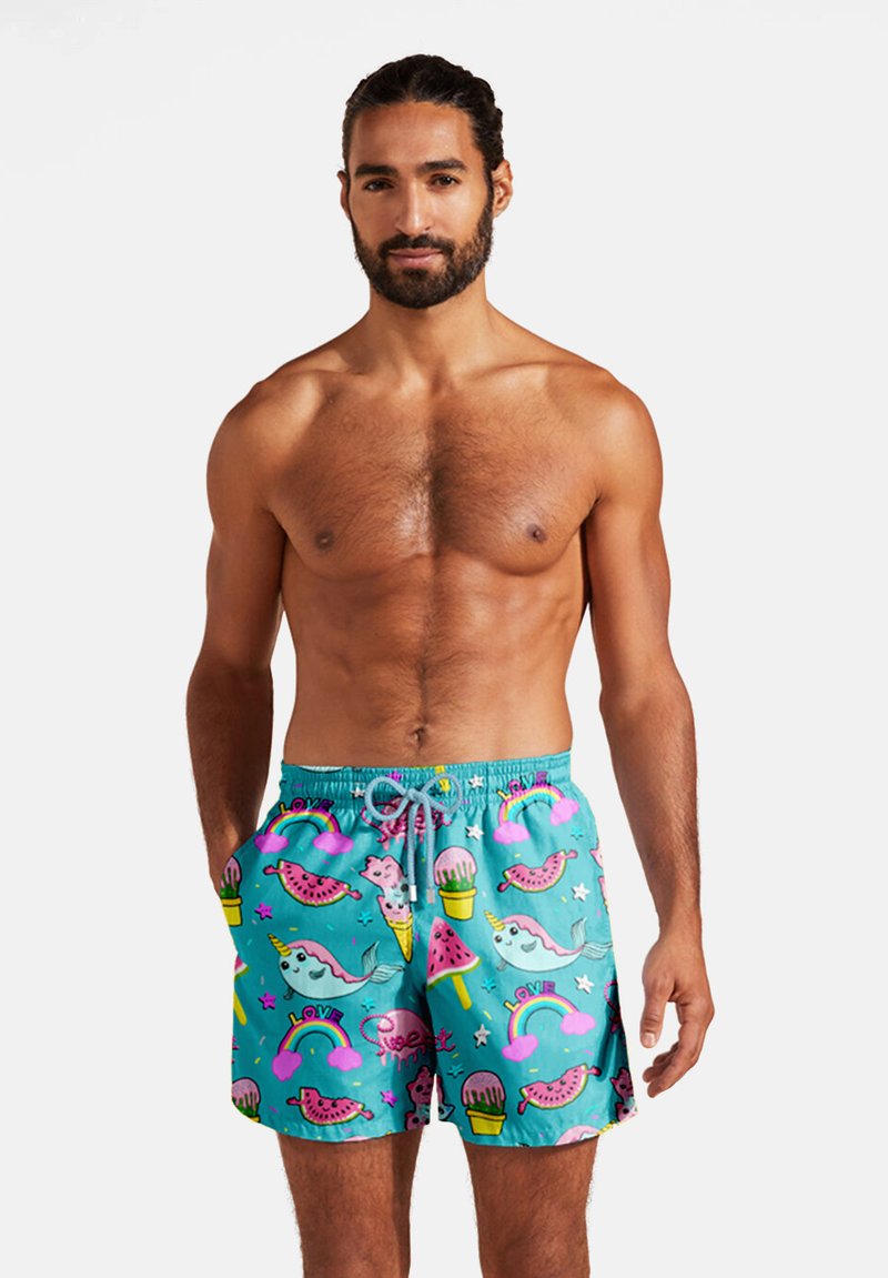 Mr. GUGU & Miss GO LOVELY SUMMER  - Plaukimo šortai - blue