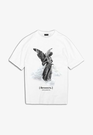 MJ Gonzales, MÄNNER HEAVY - T-shirt con stampa - white