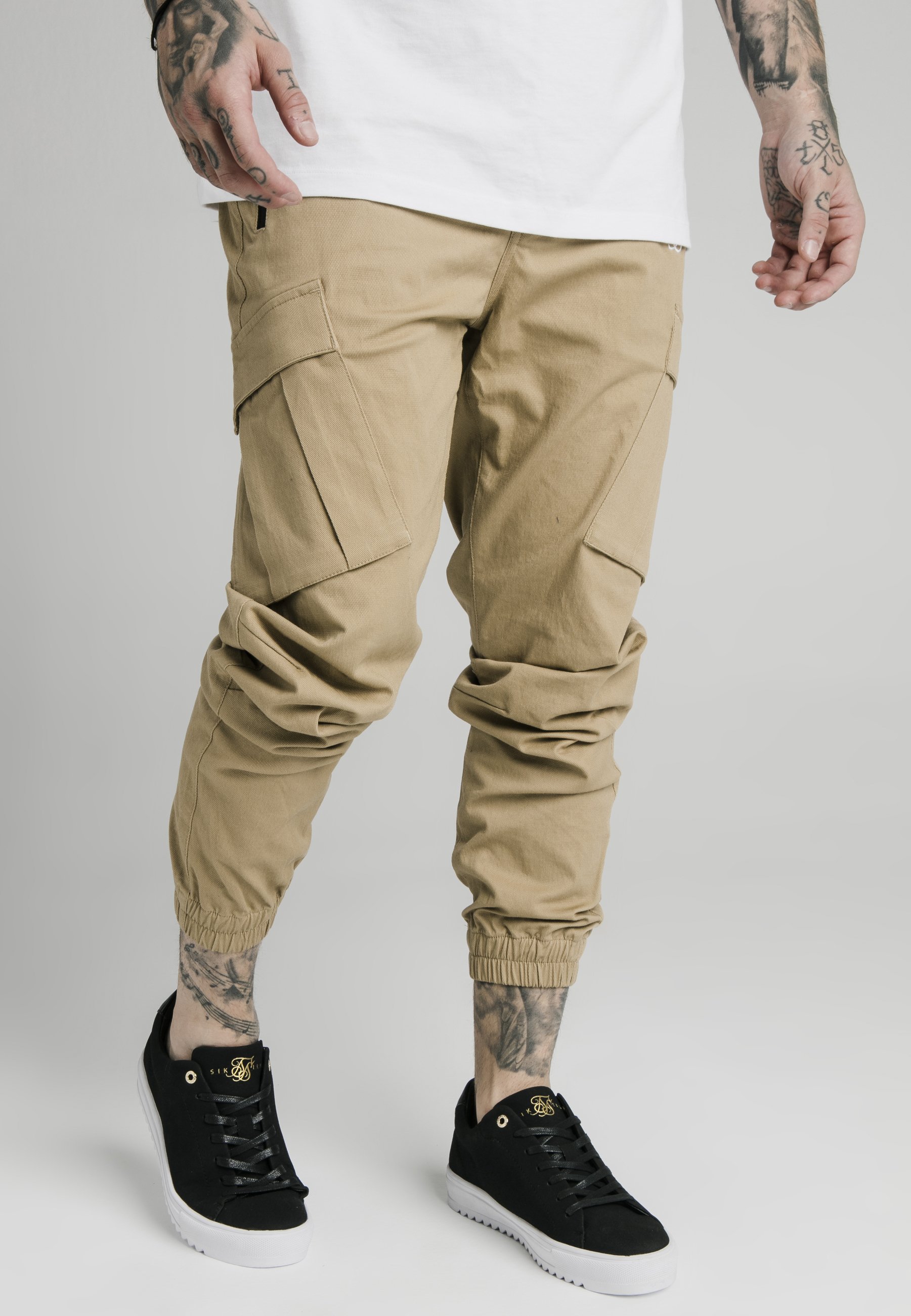 Pantalones Cargo De Algodón Beige para Hombre - Balmain.com
