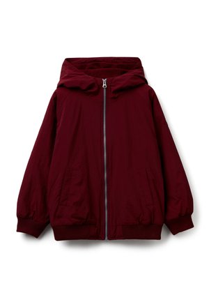 WITH HOOD - Übergangsjacke - red