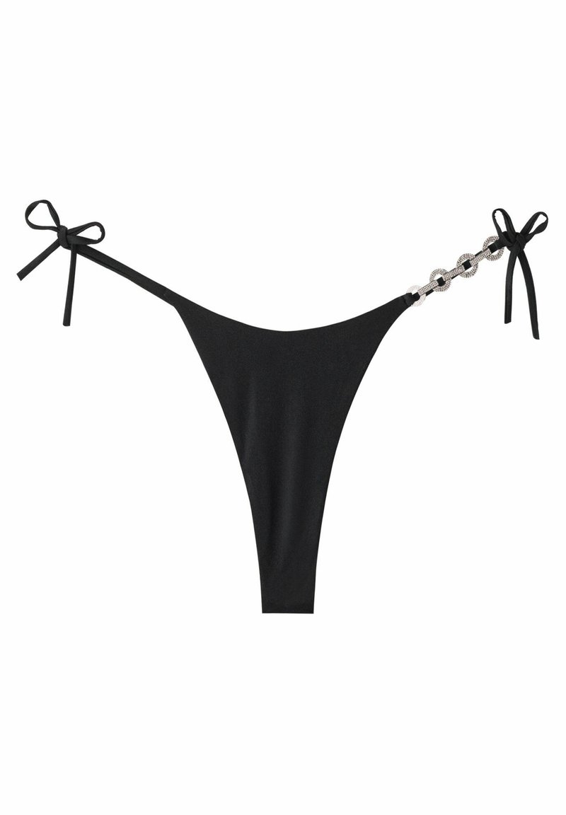 Tezenis BRASILIANO SGAMBATO CRYSTAL CHAIN Bikini bottoms black Zalando.de