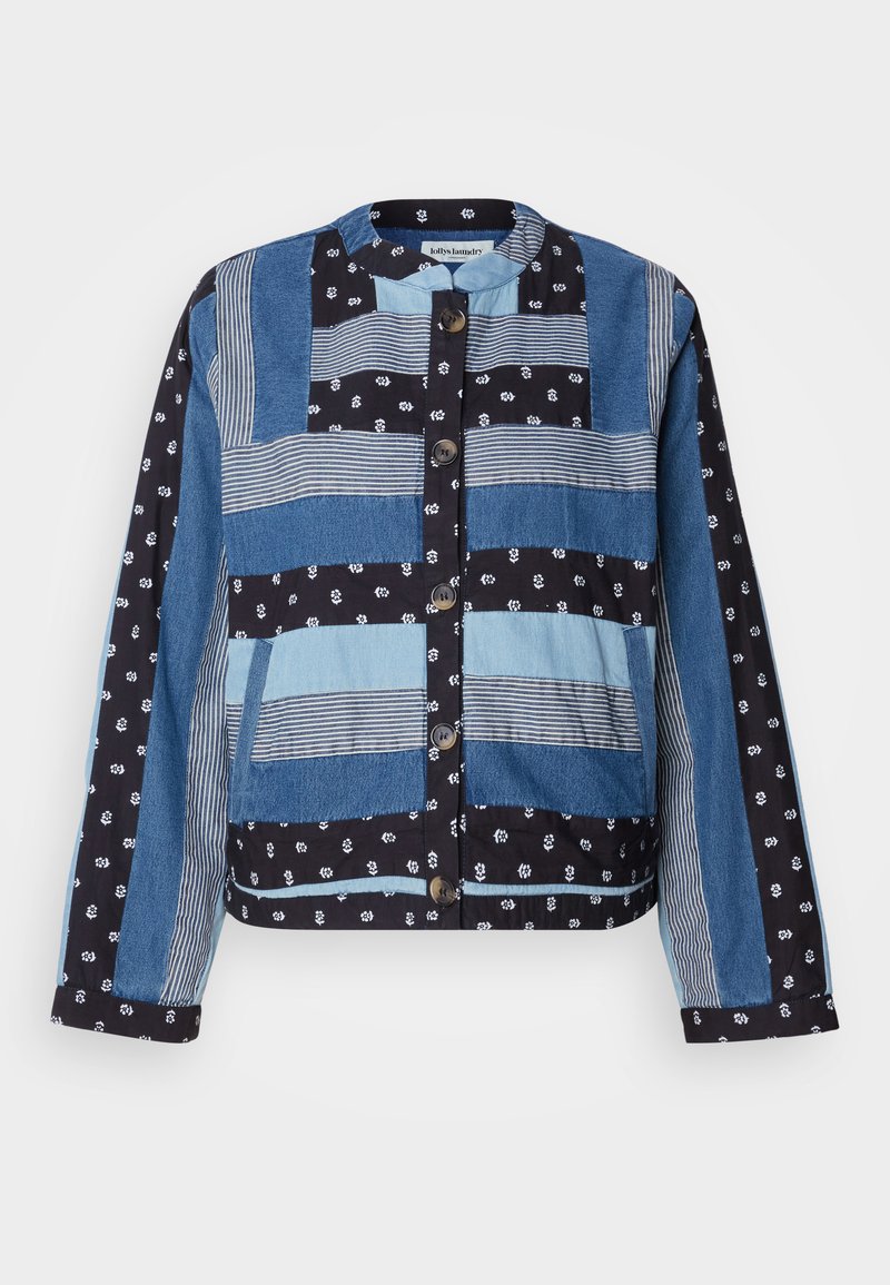 Lollys Laundry Lichte jas blauw Lollys Laundry Lichte jas blauw