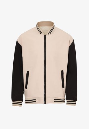 Schmuddelwedda, CO-BRANDED WITH BOUNDRY - Bomberjacke - wollweiss schwarz