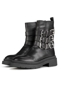 PS POELMAN BENNIE - Botines con plataforma - black
