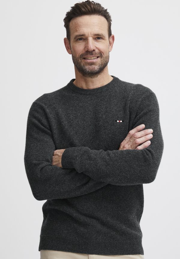 KQLefq - Strickpullover - pewter mix