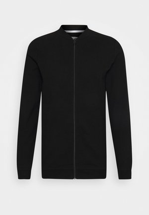 Zip-up sweatshirt - black