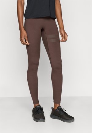 THE SIGNATURE ONE LEGGINGS - Tamprės - black coffee