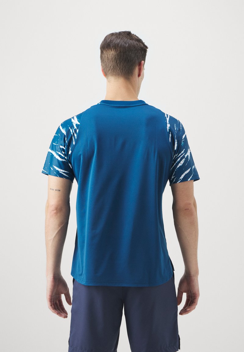 ASICS GAME - T-shirt print - mako blue
